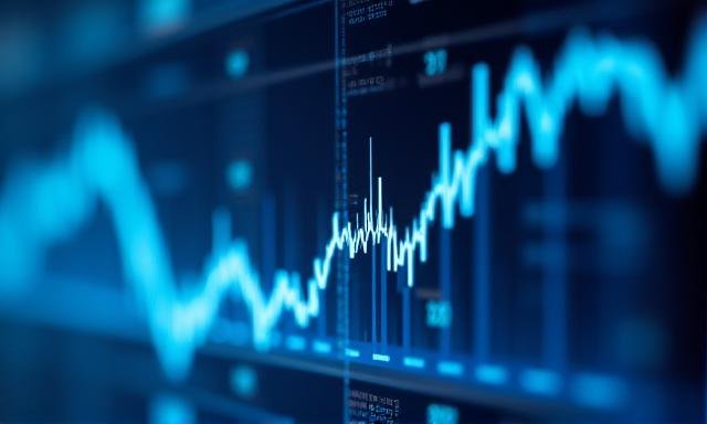 Abstract representation of market trends